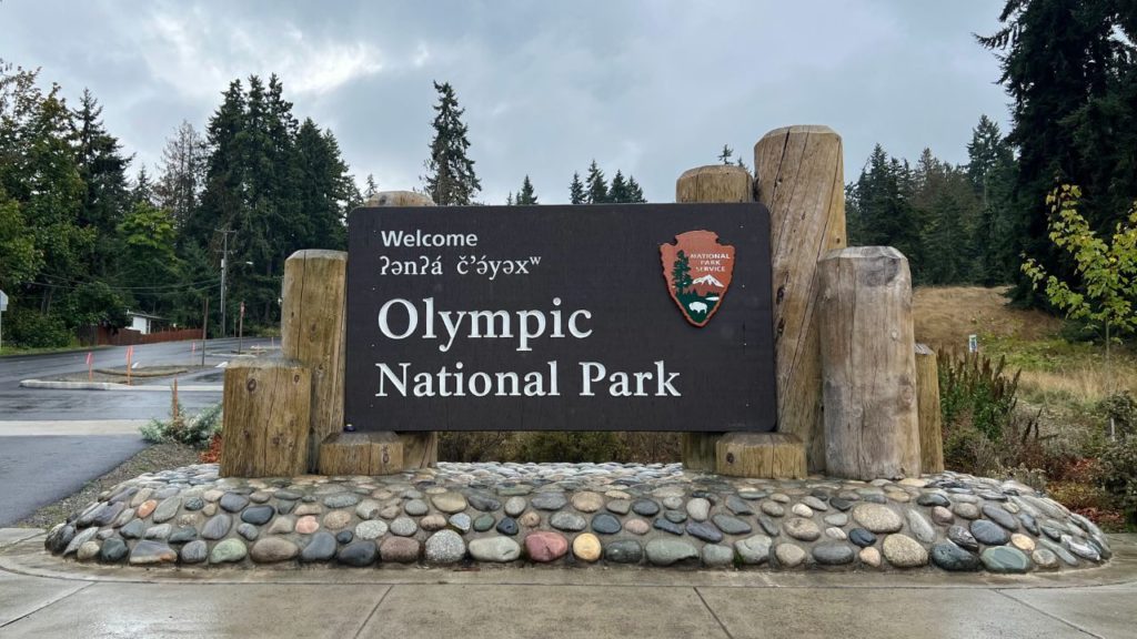 オリンピック国立公園パークサイン